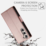 Custodia per telefono in pelle smerigliata magnetica con fibbia laterale, For Samsung Galaxy S23+ 5G, For Samsung Galaxy S23 5G, For Samsung Galaxy S21 FE 5G