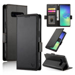 Custodia per telefono in pelle smerigliata magnetica con fibbia laterale, For Samsung Galaxy S10+, For Samsung Galaxy S10