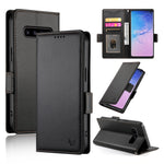 Custodia per telefono in pelle smerigliata magnetica con fibbia laterale, For Samsung Galaxy S10+, For Samsung Galaxy S10