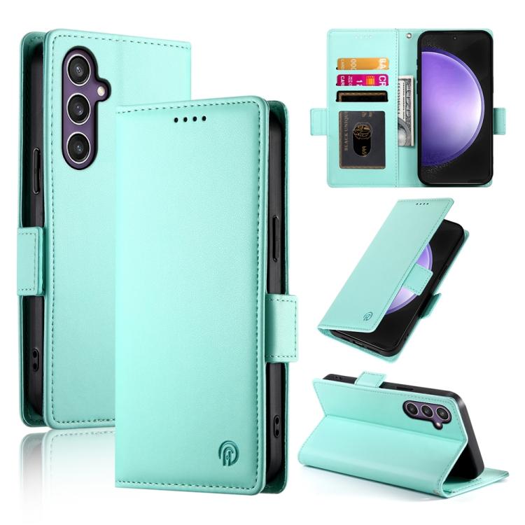 Custodia per telefono in pelle smerigliata magnetica con fibbia laterale, For Samsung Galaxy S26 Ultra 5G, For Samsung Galaxy S26 5G, For Samsung Galaxy S25 FE 5G