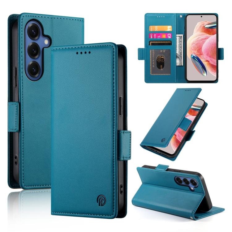 Custodia per telefono in pelle smerigliata magnetica con fibbia laterale, For Samsung Galaxy S26 Ultra 5G, For Samsung Galaxy S26 5G, For Samsung Galaxy S25 FE 5G