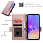 Custodia per telefono in pelle smerigliata magnetica con fibbia laterale, For Samsung Galaxy A05, For Samsung Galaxy A05s, For Samsung Galaxy A25 5G Global
