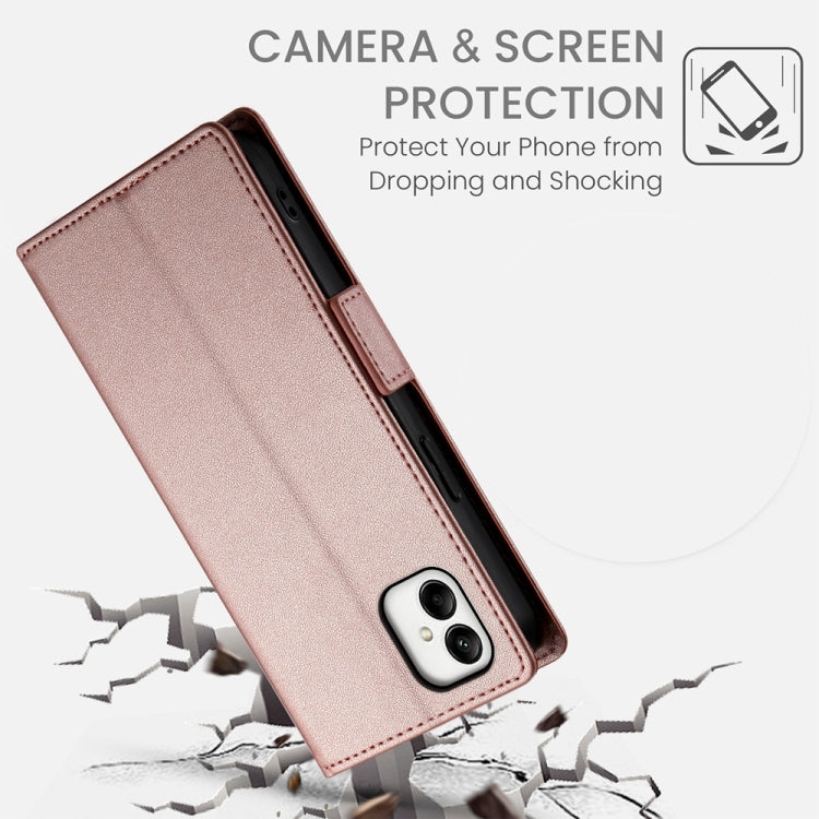 Custodia per telefono in pelle smerigliata magnetica con fibbia laterale, For Samsung Galaxy A05, For Samsung Galaxy A05s, For Samsung Galaxy A25 5G Global