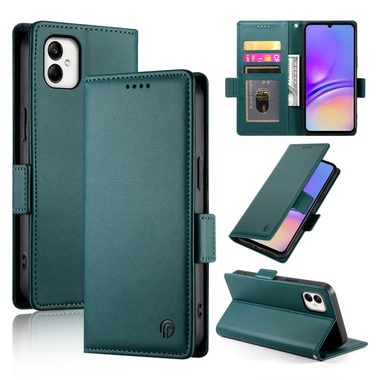 Custodia per telefono in pelle smerigliata magnetica con fibbia laterale, For Samsung Galaxy A05, For Samsung Galaxy A05s, For Samsung Galaxy A25 5G Global