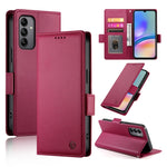 Custodia per telefono in pelle smerigliata magnetica con fibbia laterale, For Samsung Galaxy A05, For Samsung Galaxy A05s, For Samsung Galaxy A25 5G Global