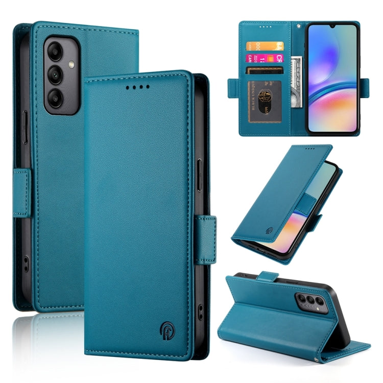 Custodia per telefono in pelle smerigliata magnetica con fibbia laterale, For Samsung Galaxy A05, For Samsung Galaxy A05s, For Samsung Galaxy A25 5G Global