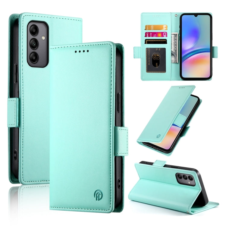 Custodia per telefono in pelle smerigliata magnetica con fibbia laterale, For Samsung Galaxy A05, For Samsung Galaxy A05s, For Samsung Galaxy A25 5G Global
