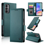 Custodia per telefono in pelle smerigliata magnetica con fibbia laterale, For Samsung Galaxy A05, For Samsung Galaxy A05s, For Samsung Galaxy A25 5G Global