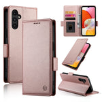Custodia per telefono in pelle smerigliata magnetica con fibbia laterale, For Samsung Galaxy A24 4G Global, For Samsung Galaxy A14 4G / 5G, For Samsung Galaxy A34 5G