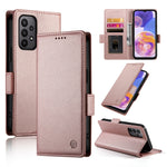 Custodia per telefono in pelle smerigliata magnetica con fibbia laterale, For Samsung Galaxy A13 4G / 5G / A04s, For Samsung Galaxy A23 4G / 5G, For Samsung Galaxy A53 5G