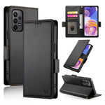 Custodia per telefono in pelle smerigliata magnetica con fibbia laterale, For Samsung Galaxy A13 4G / 5G / A04s, For Samsung Galaxy A23 4G / 5G, For Samsung Galaxy A53 5G