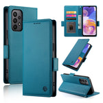 Custodia per telefono in pelle smerigliata magnetica con fibbia laterale, For Samsung Galaxy A13 4G / 5G / A04s, For Samsung Galaxy A23 4G / 5G, For Samsung Galaxy A53 5G