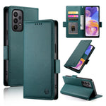 Custodia per telefono in pelle smerigliata magnetica con fibbia laterale, For Samsung Galaxy A13 4G / 5G / A04s, For Samsung Galaxy A23 4G / 5G, For Samsung Galaxy A53 5G