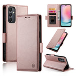Custodia per telefono in pelle smerigliata magnetica con fibbia laterale, For Samsung Galaxy A24 4G Global, For Samsung Galaxy A14 4G / 5G, For Samsung Galaxy A34 5G