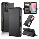 Custodia per telefono in pelle smerigliata magnetica con fibbia laterale, For Samsung Galaxy A24 4G Global, For Samsung Galaxy A14 4G / 5G, For Samsung Galaxy A34 5G