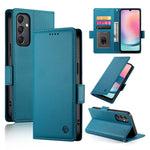 Custodia per telefono in pelle smerigliata magnetica con fibbia laterale, For Samsung Galaxy A24 4G Global, For Samsung Galaxy A14 4G / 5G, For Samsung Galaxy A34 5G