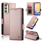 Custodia per telefono in pelle smerigliata magnetica con fibbia laterale, For Samsung Galaxy A05, For Samsung Galaxy A05s, For Samsung Galaxy A25 5G Global