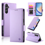 Custodia per telefono in pelle smerigliata magnetica con fibbia laterale, For Samsung Galaxy A24 4G Global, For Samsung Galaxy A14 4G / 5G, For Samsung Galaxy A34 5G