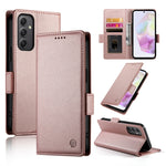 Custodia per telefono in pelle smerigliata magnetica con fibbia laterale, For Samsung Galaxy A16 5G, For Samsung Galaxy A55 5G, For Samsung Galaxy A35 5G