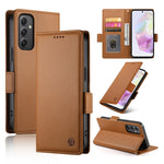 Custodia per telefono in pelle smerigliata magnetica con fibbia laterale, For Samsung Galaxy A16 5G, For Samsung Galaxy A55 5G, For Samsung Galaxy A35 5G