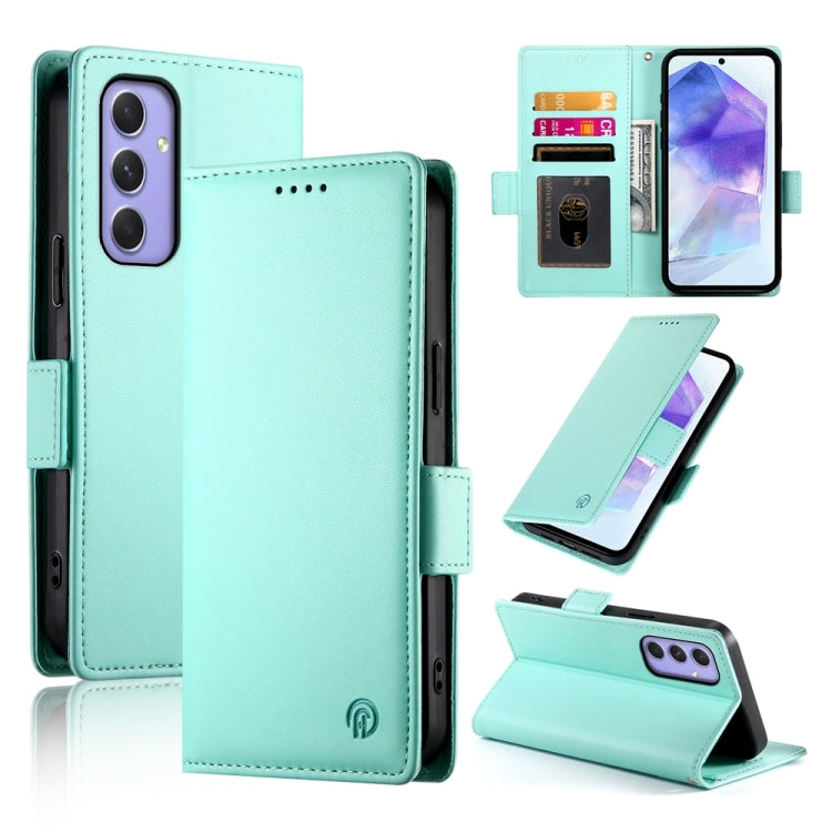 Custodia per telefono in pelle smerigliata magnetica con fibbia laterale, For Samsung Galaxy A16 5G, For Samsung Galaxy A55 5G, For Samsung Galaxy A35 5G
