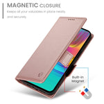 Custodia per telefono in pelle smerigliata magnetica con fibbia laterale, For Samsung Galaxy A16 5G, For Samsung Galaxy A55 5G, For Samsung Galaxy A35 5G
