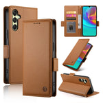 Custodia per telefono in pelle smerigliata magnetica con fibbia laterale, For Samsung Galaxy A16 5G, For Samsung Galaxy A55 5G, For Samsung Galaxy A35 5G