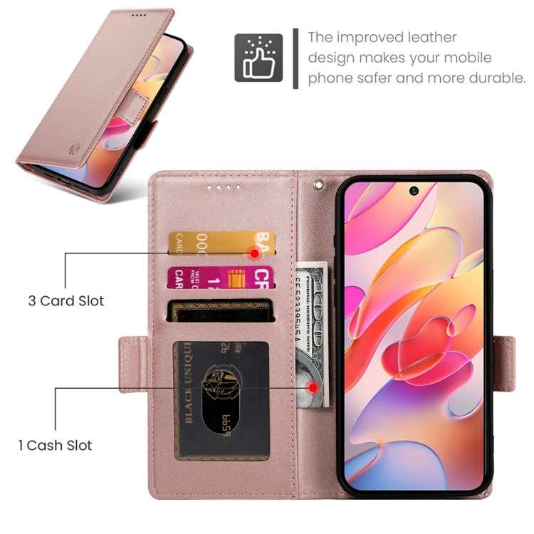 Custodia per telefono in pelle smerigliata magnetica con fibbia laterale, For Samsung Galaxy A26 5G / A16 / A17 4G, For Samsung Galaxy A06 4G / 5G / A07 4G, For Samsung Galaxy A36
