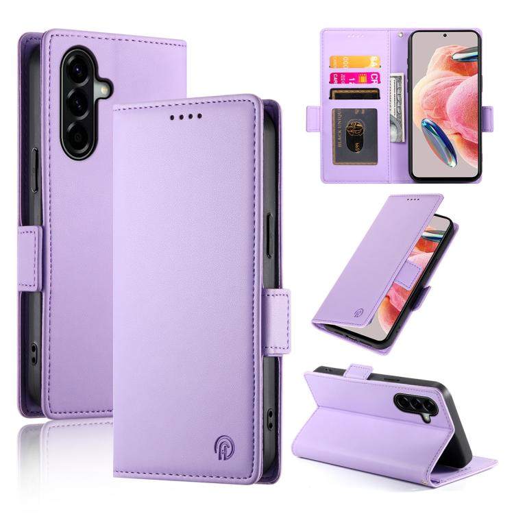Custodia per telefono in pelle smerigliata magnetica con fibbia laterale, For Samsung Galaxy A57 5G, For Samsung Galaxy A37 5G, For Galaxy A27 5G