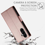Custodia per telefono in pelle smerigliata magnetica con fibbia laterale, For Samsung Galaxy A57 5G, For Samsung Galaxy A37 5G, For Galaxy A27 5G