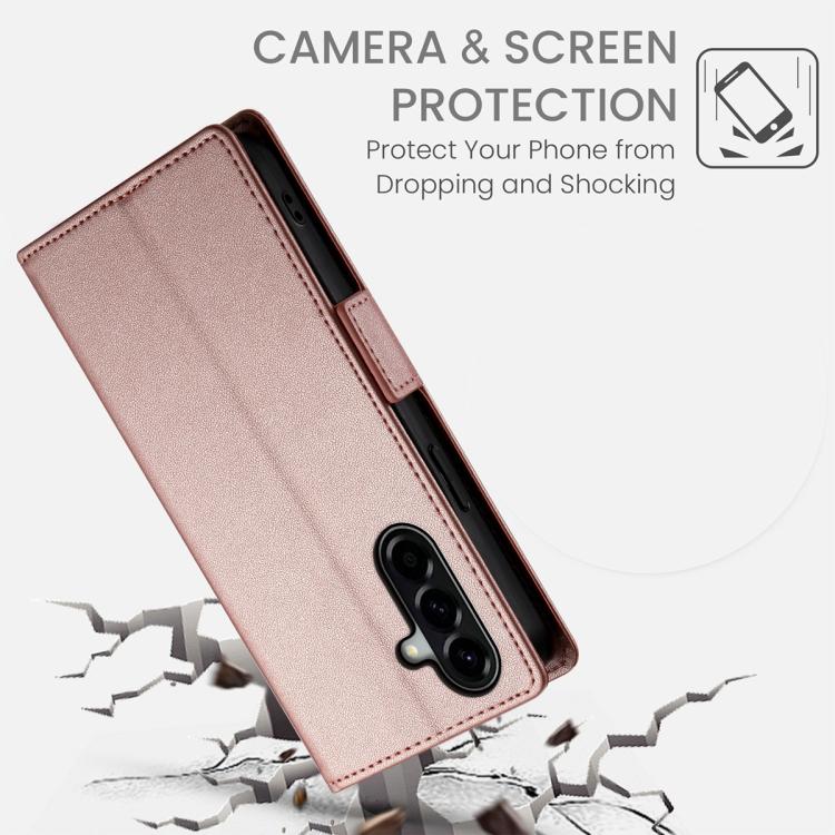 Custodia per telefono in pelle smerigliata magnetica con fibbia laterale, For Samsung Galaxy A57 5G, For Samsung Galaxy A37 5G, For Galaxy A27 5G