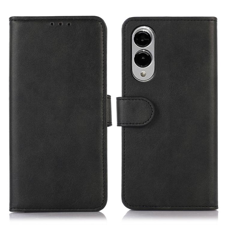 Custodia per cellulare in pelle con texture mucca, For Samsung Galaxy S25 Edge 5G, For Samsung Galaxy S24 FE 5G