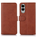 Custodia per cellulare in pelle con texture mucca, For Samsung Galaxy S25 Edge 5G, For Samsung Galaxy S24 FE 5G