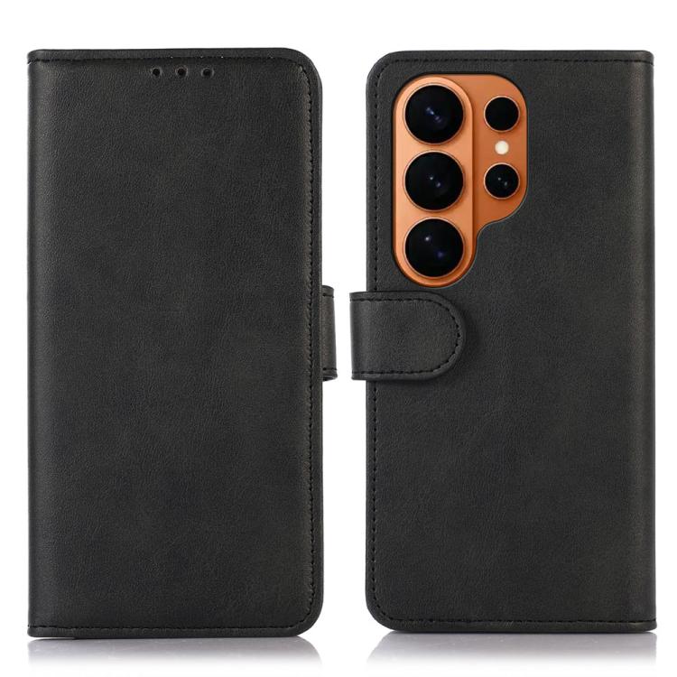 Custodia per cellulare in pelle con texture mucca, For Galaxy S26 FE 5G, For Samsung Galaxy S26+ 5G, For Samsung Galaxy S26 Edge 5G, For Samsung Galaxy S26 Ultra 5G, For Samsung Galaxy S26 5G, For Samsung Galaxy S25 FE 5G