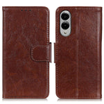 Custodia per telefono in pelle con chiusura orizzontale con texture Nappa, For Galaxy S26 FE 5G, For Samsung Galaxy S26+ 5G, For Samsung Galaxy S26 Edge 5G, For Samsung Galaxy S26 5G, For Samsung Galaxy S25 FE 5G, For Samsung Galaxy S25 Edge 5G
