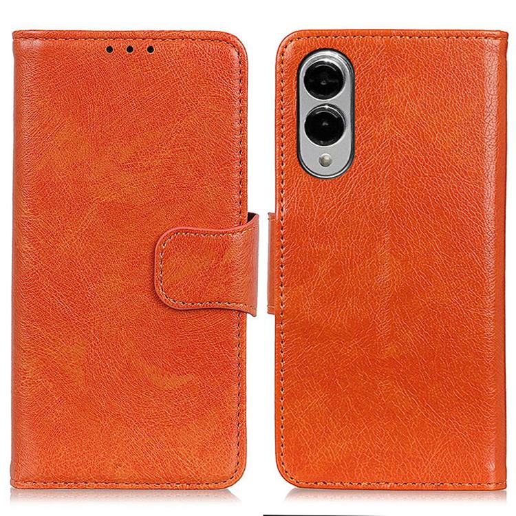 Custodia per telefono in pelle con chiusura orizzontale con texture Nappa, For Galaxy S26 FE 5G, For Samsung Galaxy S26+ 5G, For Samsung Galaxy S26 Edge 5G, For Samsung Galaxy S26 5G, For Samsung Galaxy S25 FE 5G, For Samsung Galaxy S25 Edge 5G