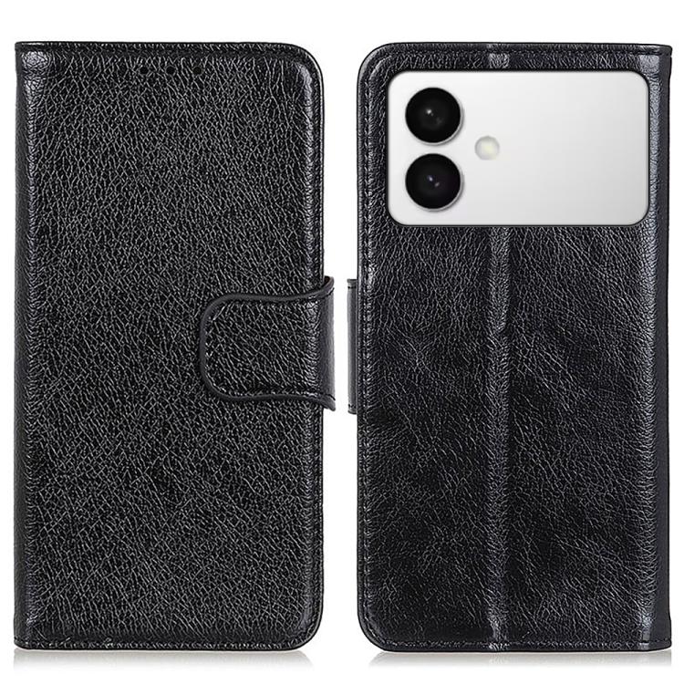 Custodia per telefono in pelle con chiusura orizzontale con texture Nappa, For Galaxy S26 FE 5G, For Samsung Galaxy S26+ 5G, For Samsung Galaxy S26 Edge 5G, For Samsung Galaxy S26 5G, For Samsung Galaxy S25 FE 5G, For Samsung Galaxy S25 Edge 5G
