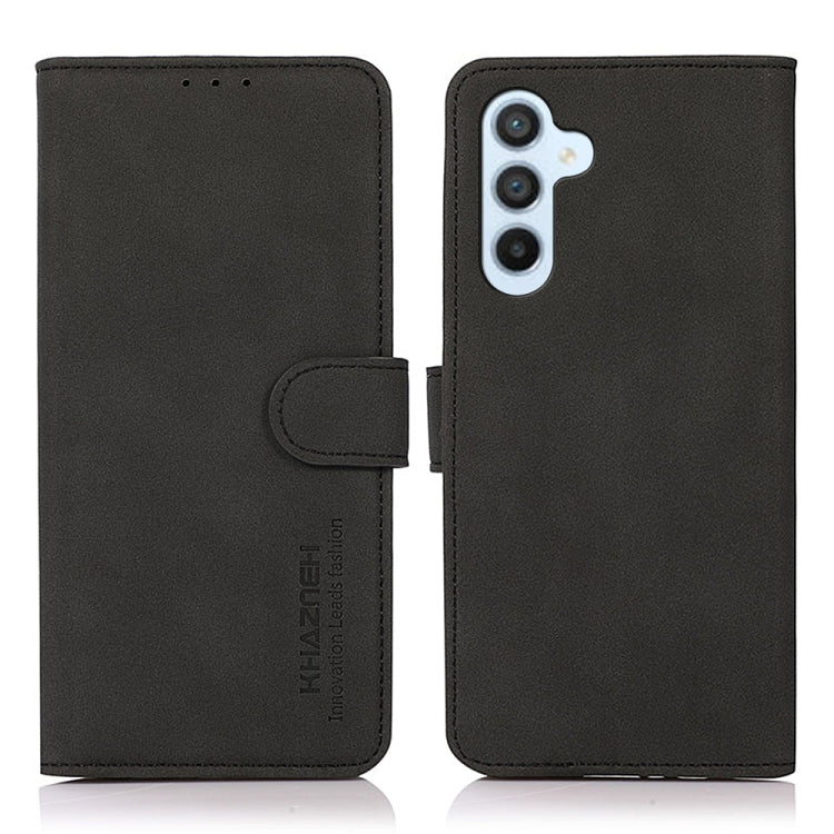Custodia per telefono in pelle con texture opaca KHAZNEH, For Samsung Galaxy S25 Edge 5G, For Samsung Galaxy S25 Ultra 5G, For Samsung Galaxy S24 FE 5G