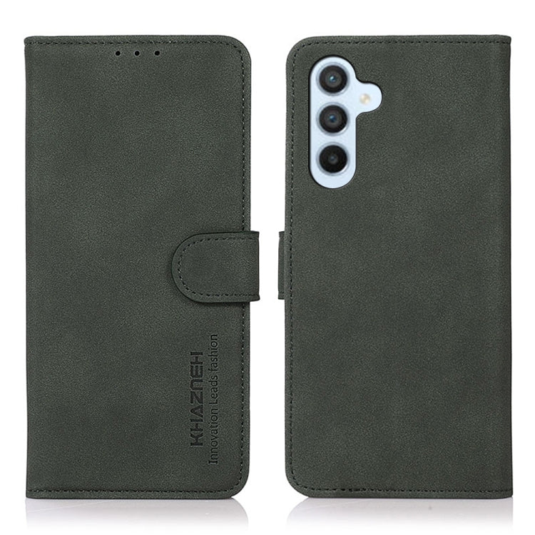 Custodia per telefono in pelle con texture opaca KHAZNEH, For Samsung Galaxy S25 Edge 5G, For Samsung Galaxy S25 Ultra 5G, For Samsung Galaxy S24 FE 5G
