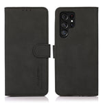 Custodia per telefono in pelle con texture opaca KHAZNEH, For Samsung Galaxy S25 Edge 5G, For Samsung Galaxy S25 Ultra 5G, For Samsung Galaxy S24 FE 5G