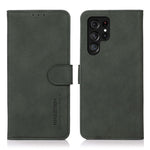 Custodia per telefono in pelle con texture opaca KHAZNEH, For Samsung Galaxy S25 Edge 5G, For Samsung Galaxy S25 Ultra 5G, For Samsung Galaxy S24 FE 5G