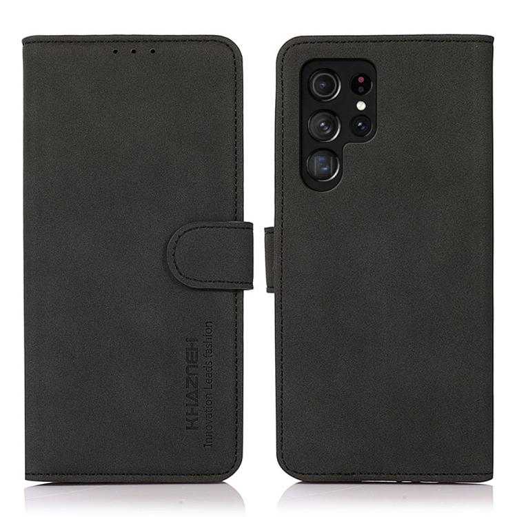 Custodia per telefono in pelle con texture opaca KHAZNEH, For Galaxy S26 FE 5G, For Samsung Galaxy S26+ 5G, For Samsung Galaxy S26 Edge 5G, For Samsung Galaxy S26 Ultra 5G, For Samsung Galaxy S26 5G, For Samsung Galaxy S25 FE 5G