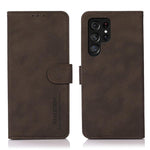 Custodia per telefono in pelle con texture opaca KHAZNEH, For Galaxy S26 FE 5G, For Samsung Galaxy S26+ 5G, For Samsung Galaxy S26 Edge 5G, For Samsung Galaxy S26 Ultra 5G, For Samsung Galaxy S26 5G, For Samsung Galaxy S25 FE 5G