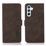 Custodia per telefono in pelle con texture opaca KHAZNEH, For Galaxy S26 FE 5G, For Samsung Galaxy S26+ 5G, For Samsung Galaxy S26 Edge 5G, For Samsung Galaxy S26 Ultra 5G, For Samsung Galaxy S26 5G, For Samsung Galaxy S25 FE 5G