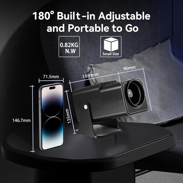 Proiettore portatile Y6S 4K Android 12.0 HD WiFi