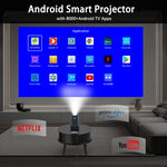 Proiettore portatile Y6S 4K Android 12.0 HD WiFi