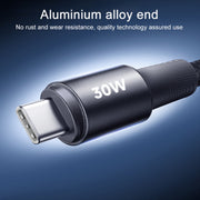 Cavo dati intrecciato per ricarica rapida USB-Type-C REMAX RC-C099 da 1,2 m e 66 W, USB to Type-C
