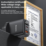 Caricabatterie Yesido YC87 PD 20W USB-C con display digitale