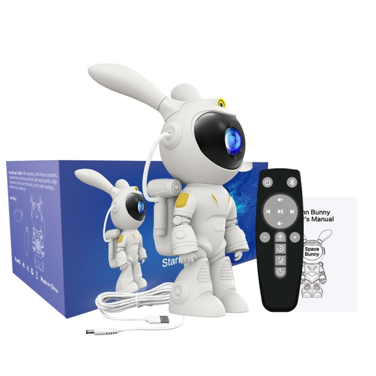 G001 Space Rabbit Lampada di proiezione del cielo stellato Altoparlante Bluetooth 2 in 1 Luce laser, G001 Bluetooth