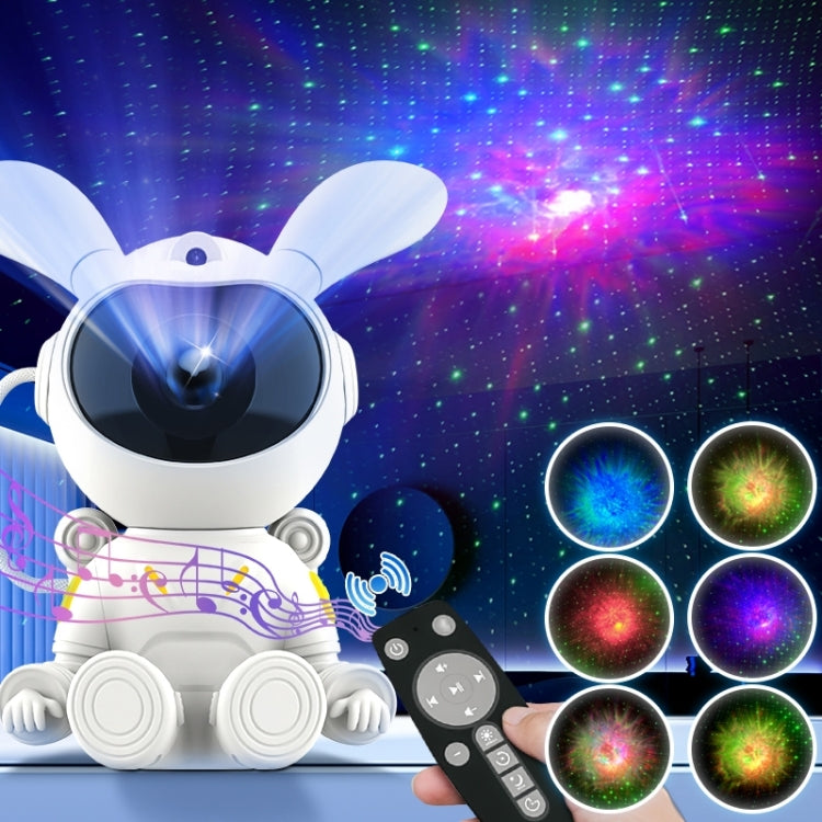 G002 Space Rabbit Lampada di proiezione del cielo stellato Altoparlante Bluetooth 2 in 1 Luce laser, G002 Bluetooth